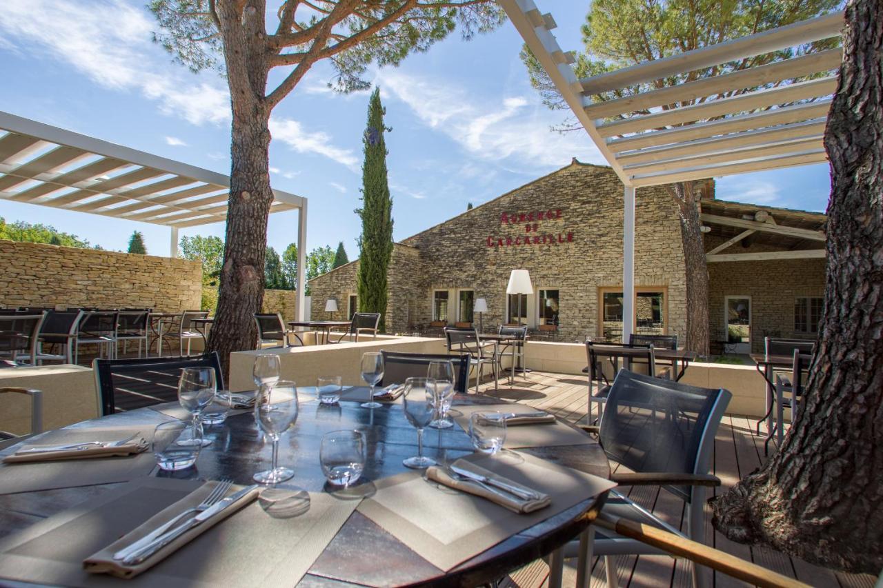 Hotel Carcarille Restaurant Le C Gordes Exterior photo