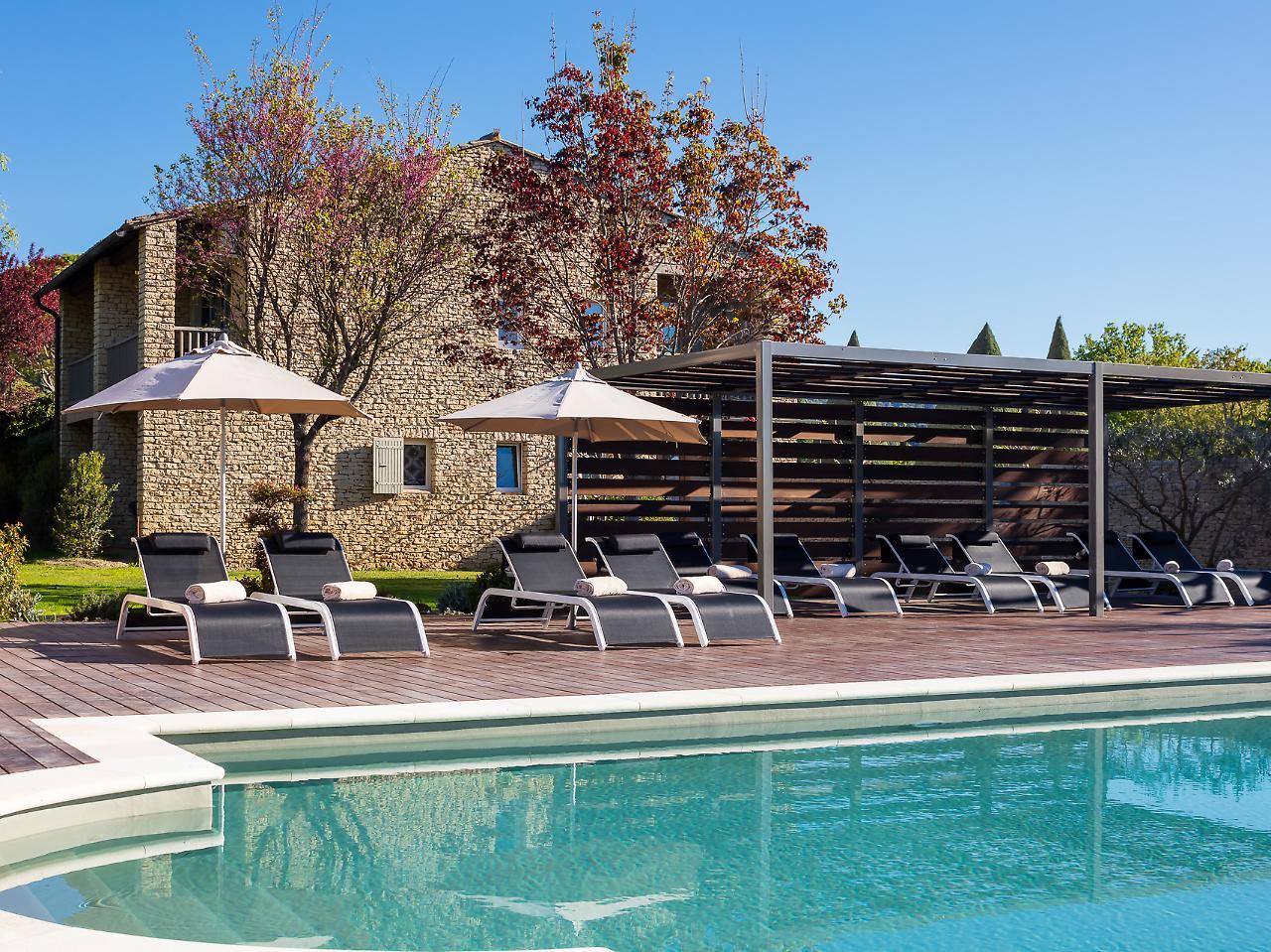 Hotel Carcarille Restaurant Le C Gordes Exterior photo